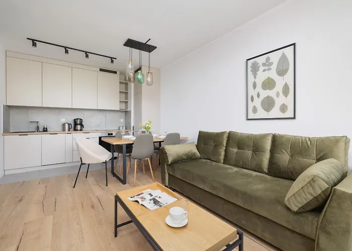 Stylowy Z Dwiema Sypialniami Balkonem I Parkingiem By Renters Apartamento