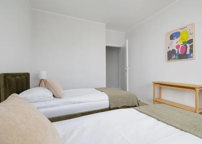 Apartamento Stylowy Z Dwiema Sypialniami Balkonem I Parkingiem By Renters *