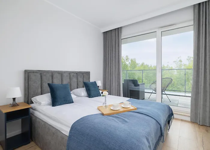 Stylowy Z Dwiema Sypialniami Balkonem I Parkingiem By Renters Apartamento