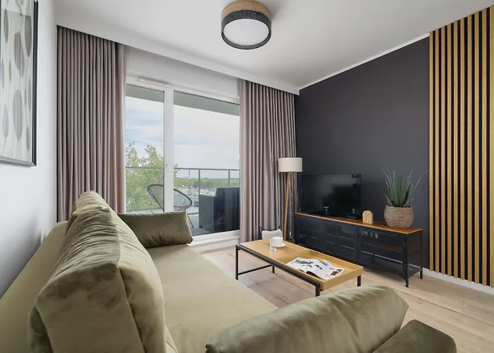 Stylowy Z Dwiema Sypialniami Balkonem I Parkingiem By Renters *